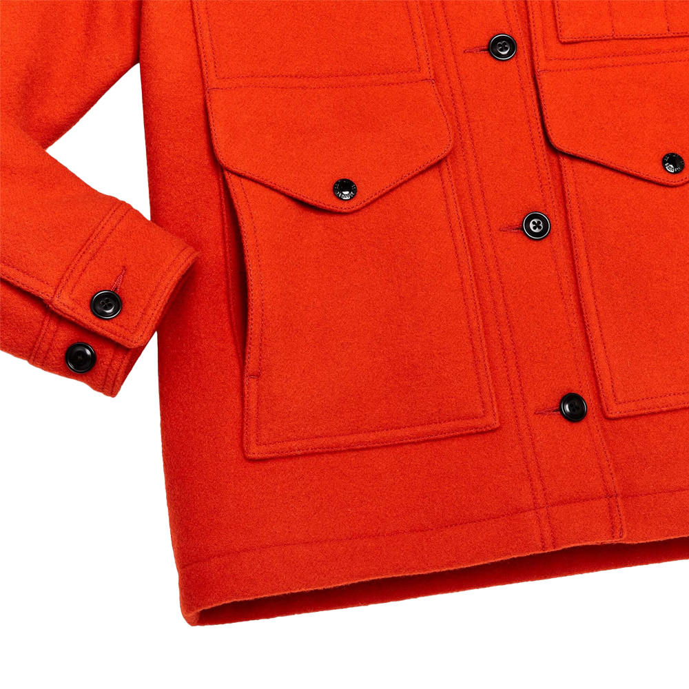 Filson Women's Mackinaw Wool Cruiser | flame | M | 826229/M